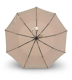 Парасолька Toprain 593 Words напівавтомат жіноча на 9 спиць (88924S-E) Бежевий, фото 2