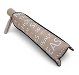 Парасолька Toprain 593 Words напівавтомат жіноча на 9 спиць (88924S-E) Бежевий, фото 5