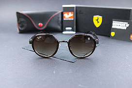 Сонцезахисні окуляри RAY BAN Ferrari поляризаційні UV400 (арт. 3703) коричневий