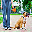 Повідець-рулетка для собак WAUDOG R-leash з контейнером для пакетів, світловідбивна стрічка, L, до 40 кг, 5 м,, фото 8