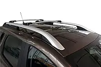 Перемычки на рейлинг Wingbar V1 (2 шт) Черные для Dacia Duster 2018-2024 гг дуги на крышу