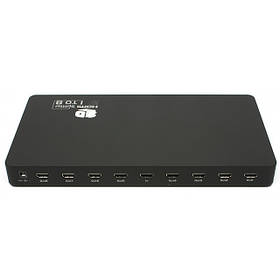 Розгалужувач HDMI, 8 портів, підтримка 3D Viewcon VE405 — MegaLavka
