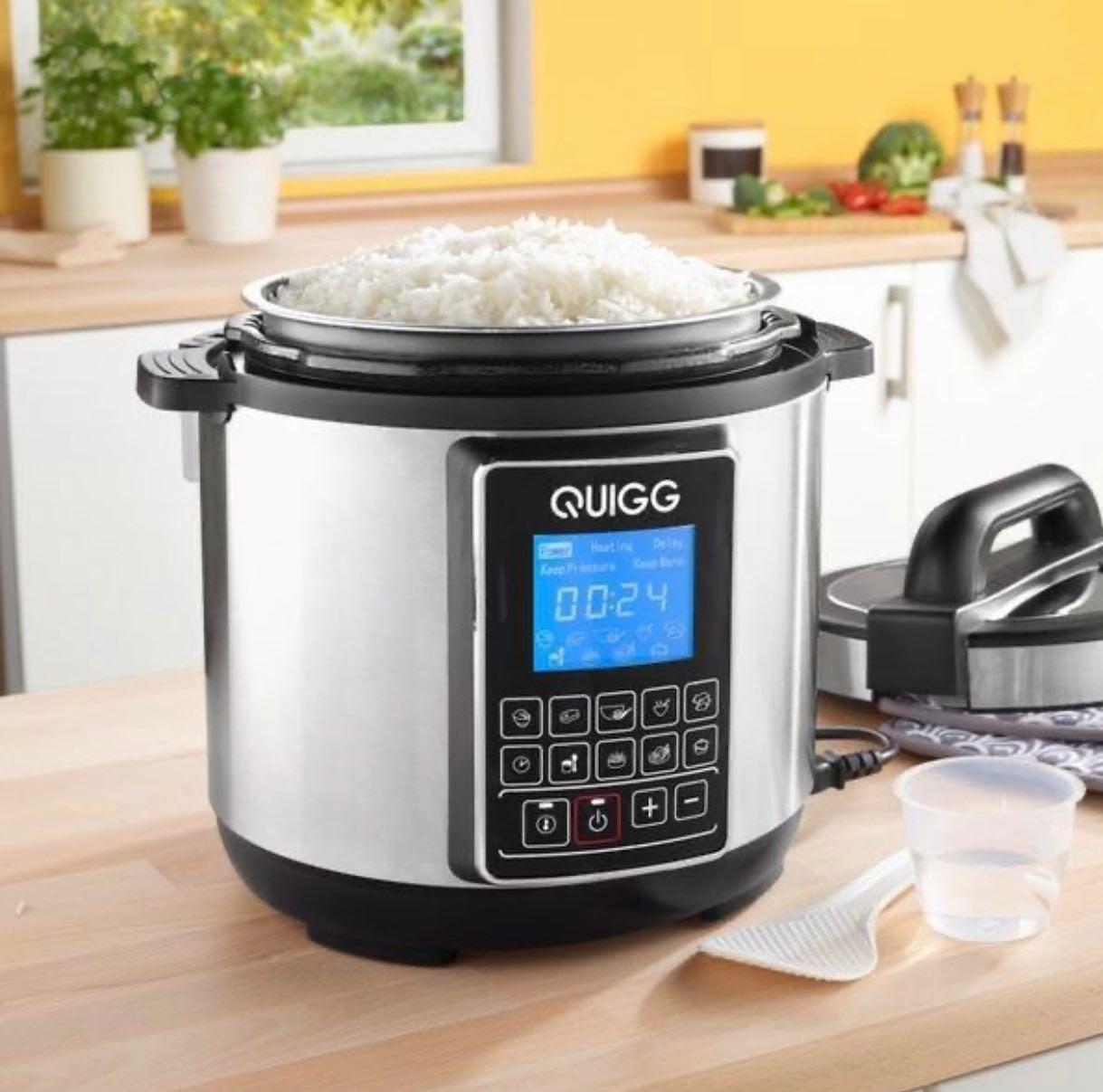 qK。 Мультиварка Многофункциональная QUIGG WK800, 900 Вт