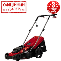 Газонокосилка электрическая Einhell GC-EM 1600/37 (1600 Вт, 5 ступеней 20-60 мм, 37 см, 38л) для дома дачи PAK