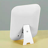 Косметичне LED дзеркало акумуляторне з 3 режимами підсвічування Настільне сенсорне дзеркало для макіяжу, фото 5