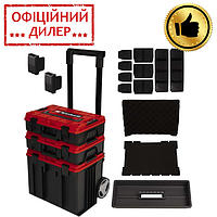 Комплект пластиковых кейсов Einhell E-Case Tower Ящик для инструментов для дома дачи автосервиса сто PAK
