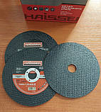 Круг диск відрізний для металу та неіржавкої сталі 150х1,6х22,2 мм HAISSER, фото 3