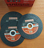 Круг диск відрізний для металу та неіржавкої сталі 150х1,6х22,2 мм HAISSER, фото 4