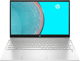 HP Ноутбук Pavilion 15-eh1023ua 15.6" FHD IPS AG, AMD R5-5500U, 8GB, F256GB, UMA, DOS, сріблястий