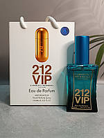 Парфюм женский Carolina Herrera 212 VIP (Каролина Ерерра 212 Вип) в подарочной упаковке 50 мл.