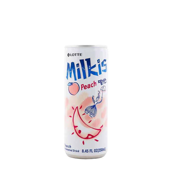 Корейський напій Мілкіс, персиковий, Lotte 250 мл