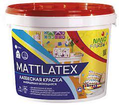 Нанофарб Optimus MATTLATEX Есо New фарба миється - 1,2 кг