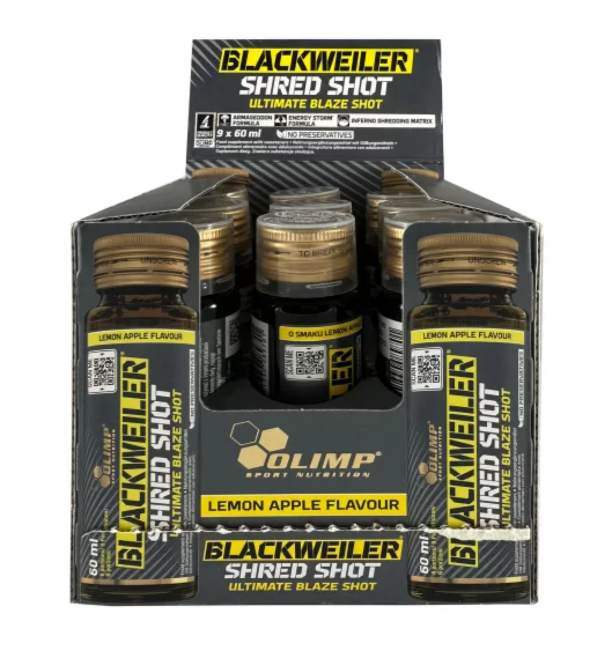 Olimp Blackweiler Shred Shot 9x60ml