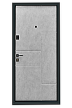 Вхідні двері модель П-3К-366 Оксид темний / світлий, фото 3