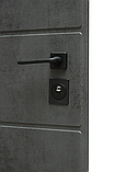 Вхідні двері модель П-3К-366 Оксид темний / світлий, фото 7