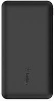 Belkin Портативний зарядний пристрій 10000mAh, 15W USB-C IN/OUT,MICROUSB IN,USB-A OUT, black