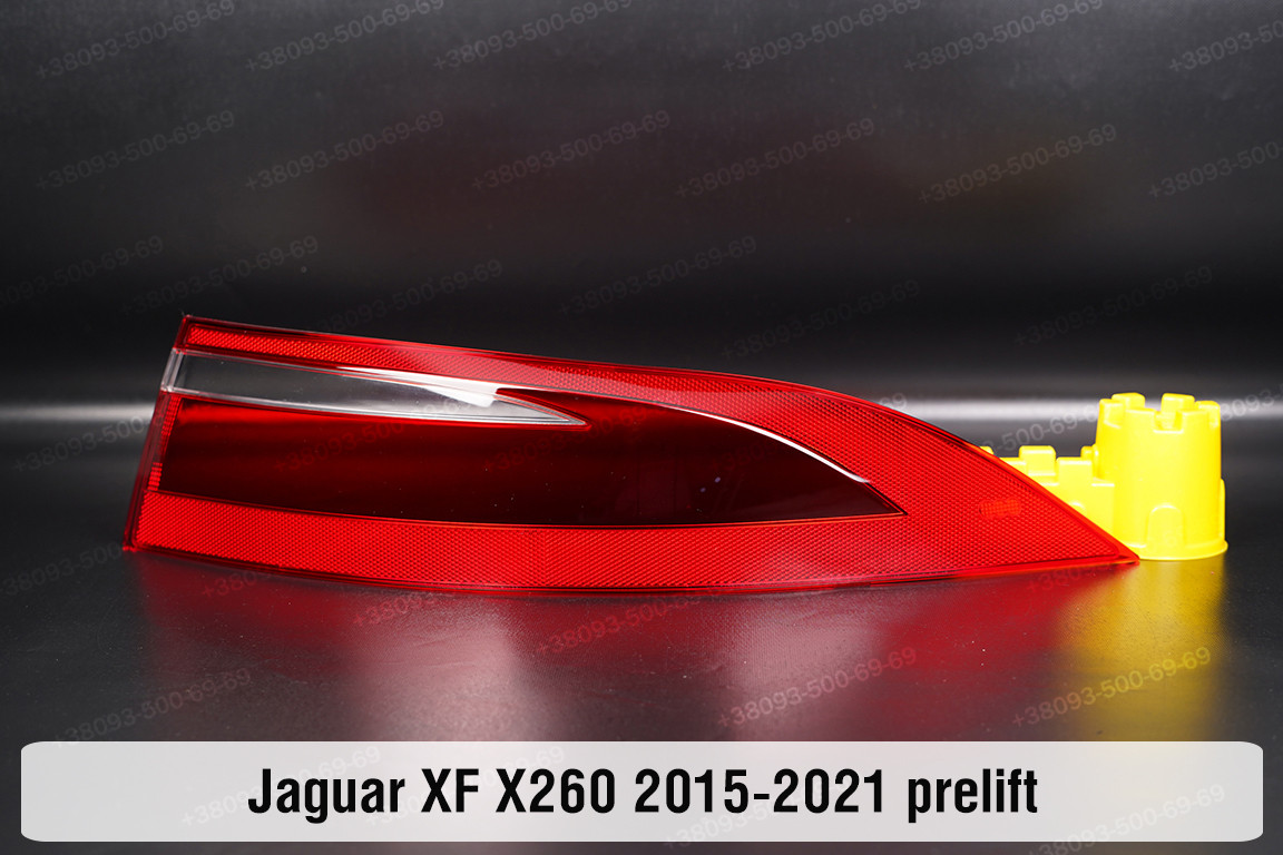 Скло заднього ліхтаря зовнішнє в крилі Jaguar XF X260 (2015-2021) дорест праве