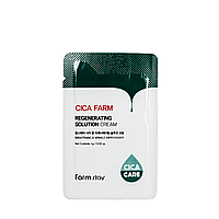 Крем для лица с центеллой FarmStay Cica Farm Regenerating Solution Cream 1 г (пробник)