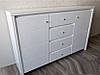 Комод KOM 2D4S (B) Христина Білий глянець, фото 2