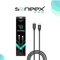 Кабель Soneex Pro Elite Cable USB-C to USB-C 1.2m 30W