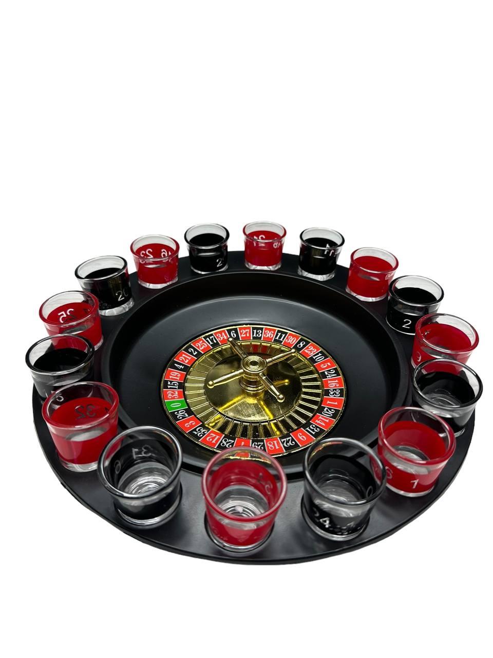 Популярна настільна гра для компанії Рулетка зі стопками в картонній упаковці, фото 1