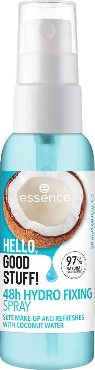 Зволожуючий спрей для фіксації макіяжу Essence Fixierspray Hello, Good Stuff!, 50 мл