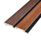 Рейка декоративна PS 2900х120х12мм Теплий каштан SW-00001753