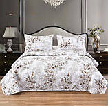 Покривало Koloco (200х230см, 2 наволочки 50х70 см) |Покривало з наволочками|Покривало на ліжко, фото 2