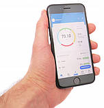 Розумні підлогові смарт ваги з програмою для смартфона через bluetooth Bass Polska BH 10101 Black (чорні), фото 9