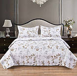 Покривало Koloco (200x230см, 2 наволочки 50х70 см)|Покривало з наволочками|Покривало на ліжко, фото 2