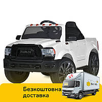 Электромобиль джип детский Dodge RAM Bambi (2 мотора 35W,1 аккумулятор 12V10AH, MP3) M 5766EBLR-1 Белый