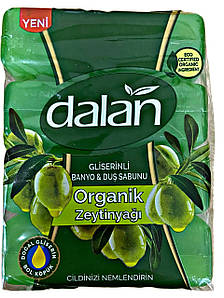 Мило Dalan Organic Olive Oil 4x150г
