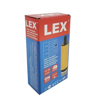 Насос заглибний для дизеля LEX LX-25GA:12V: 38мм, фото 4