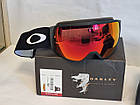 Гірськолижна маска Oakley Flight Tracker L (XL) Matte Black лінза Prizm Torch Iridium + кейс, фото 6