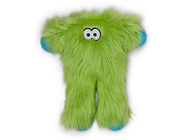 Іграшка для собак West Paw Peet Zogoflex HardyTex пухнаста пищалка Піт 28х25 см Салатовий (DD017LIM)