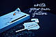 Олівець чорнографітний Faber-Castell Grip 2001 Sky Blue, з гумкою, м'якість В, 217274, фото 8