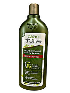 Шампунь поживний Dalan протектор кольору з оливковою олією 400мл
