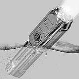 Водостійкий акумуляторний ручний ліхтар F15-T, що перезаряджається на літієвій батареї + 4 режими роботи, фото 2