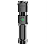 Водостійкий акумуляторний ручний ліхтар F15-T, що перезаряджається на літієвій батареї + 4 режими роботи, фото 9