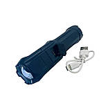 Компактний ручний ліхтар з автономністю до 5 годин YT-81022 з двома світлодіодами та 4 режимами роботи, фото 5