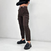 Жіночі вельветові брюки карго "Urban"| Норма, фото 3