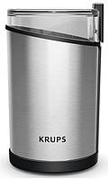 Krups Кавомолка GX204D10, 85 г, метал