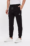 Чоловічі спортивні штани Armani Exchange CK7518 чорні, фото 2