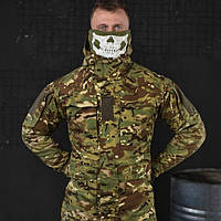 Военная весенняя куртка Tirex камуфляж, демисезонный армейский бушлат мультикам для военнослужащих L