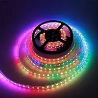 Світлодіодна стрічка з пультом TV LED Strip CB-5050 RGB USB 5 метрів, інтер'єрне підсвічування для телевізора