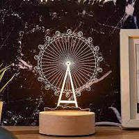 Нічник LAMP 3D-9 Колесо огляду