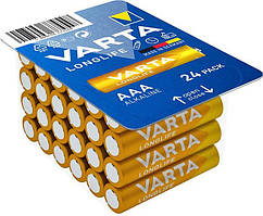 VARTA Батарейка VARTA LONGLIFE калюжна AAA блістер, 24 шт.