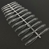 Гелеві типси для нарощування нігтів Wink Me Балерина 120 шт