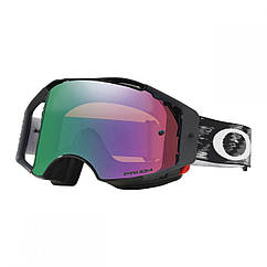 Маска для мотокросу Oakley Airbrake MX Jet Black Prizm MX Jade Iridium