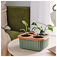 Самополивний вазон DAKSJUS 22x22 cm IKEA 005.670.93, фото 3